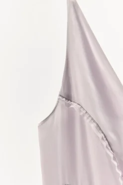 ZARA Vestidos|Lingerie^VESTIDO GEORGETTE COM MISSANGAS BORDADAS Malva