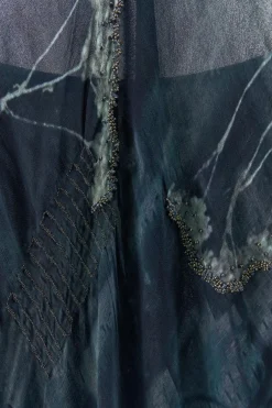 ZARA Vestidos|Lingerie^VESTIDO HALTER FIO METALIZADO MISSANGAS Azul