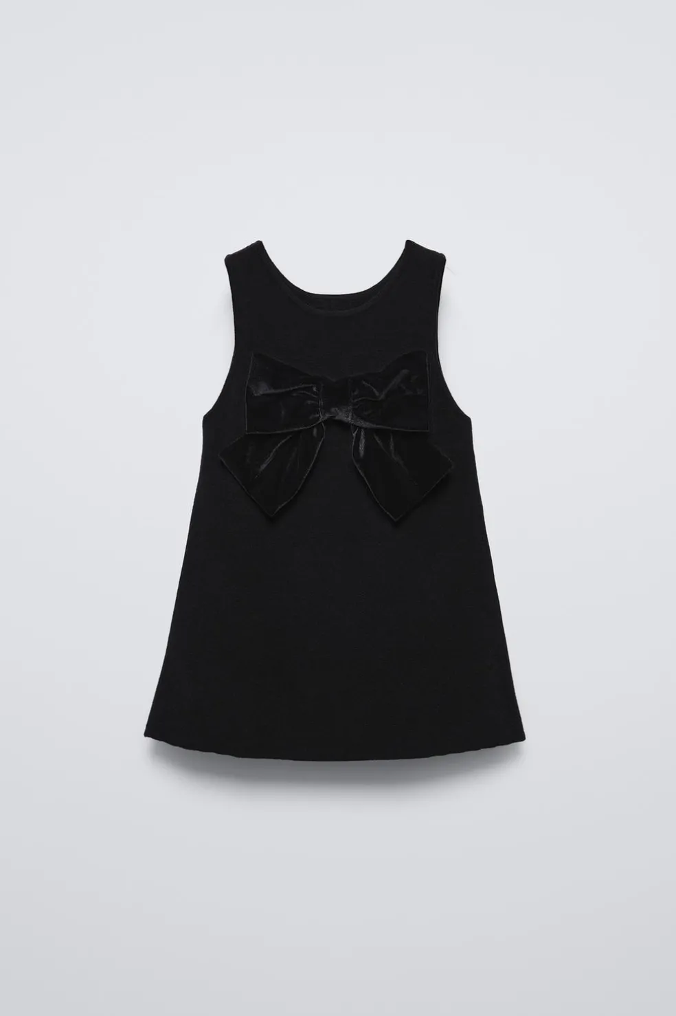VESTIDO MALHA LAÇO-ZARA New