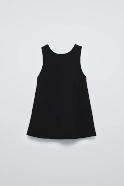 VESTIDO MALHA LAÇO-ZARA New