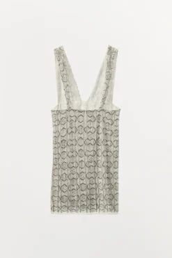 ZARA Vestidos|Lingerie^VESTIDO MISSANGAS JOIAS Prata