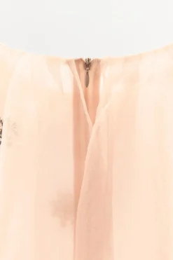 ZARA Vestidos|Lingerie^VESTIDO ORGANZA JOYAS Rosa