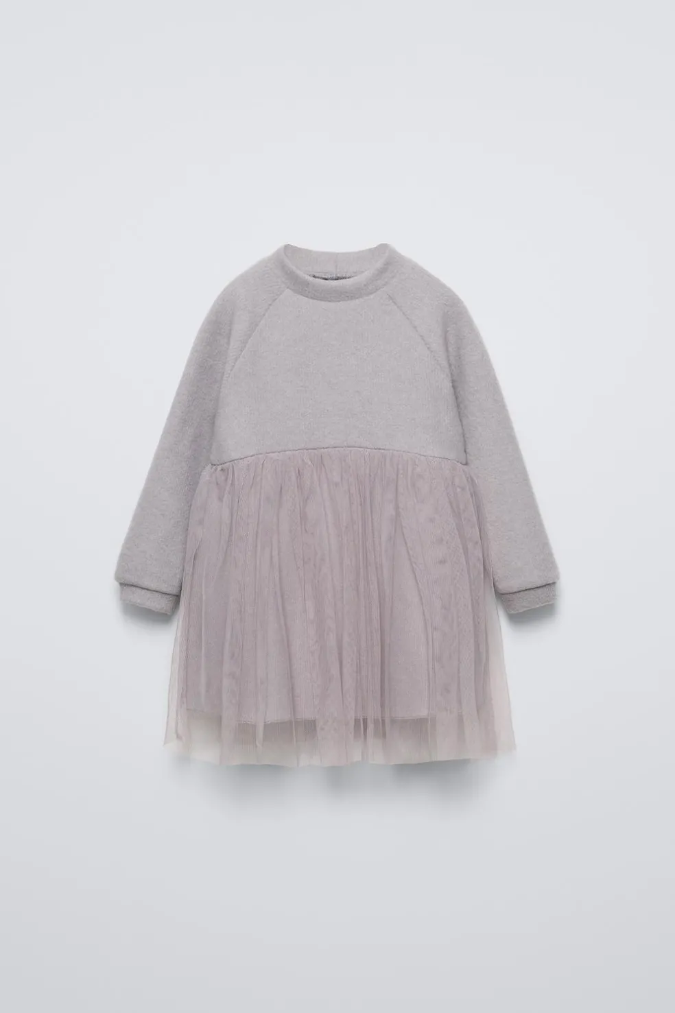 VESTIDO SOFT TOUCH EM TULE-ZARA Fashion