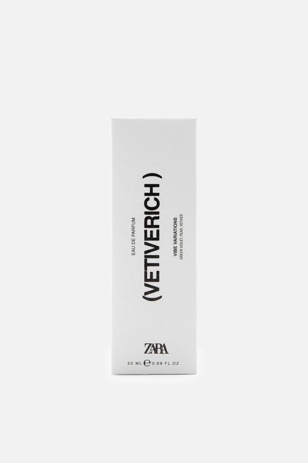 ZARA Perfumes^(VETIVERICH) EDP 20 ML (0.68 FL OZ) 0230/024