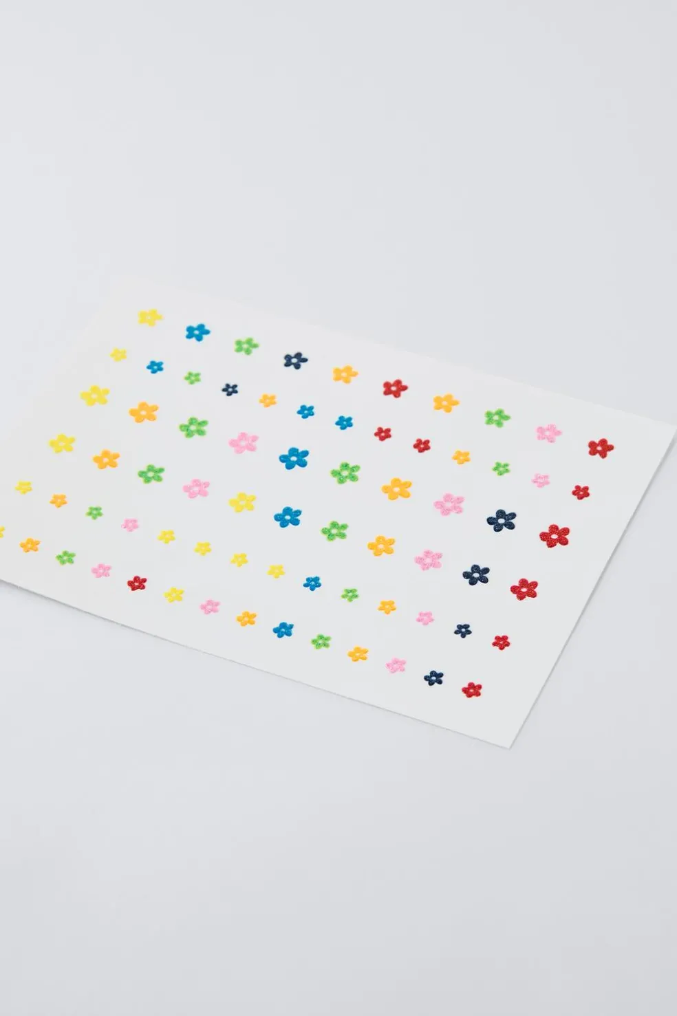 FACE STICKERS GLITTER FLOWERS-ZARA Shop