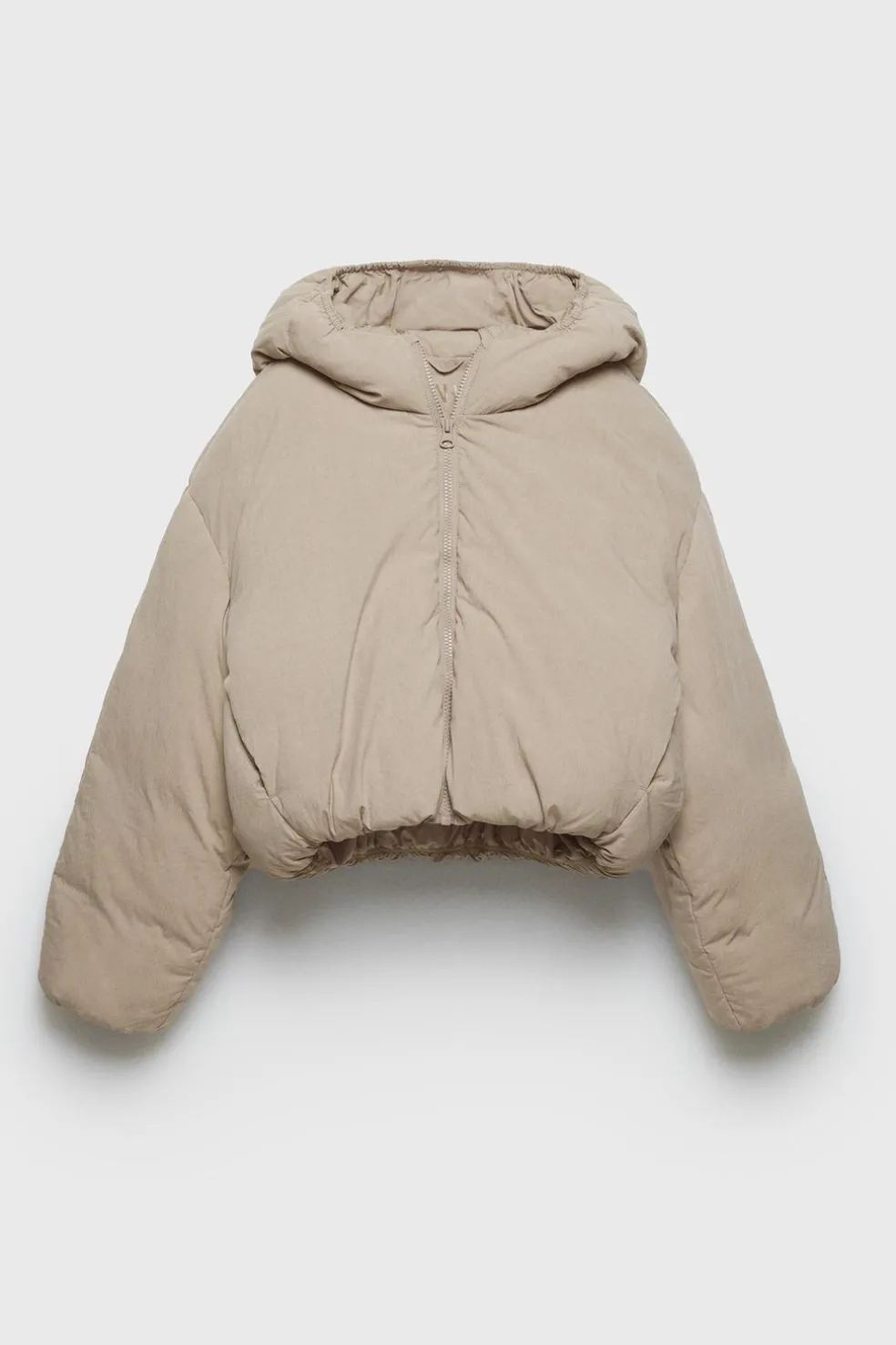 Z3D BLUSÃO ACOLCHOADO OVERSIZE COM CAPUZ-ZARA Fashion