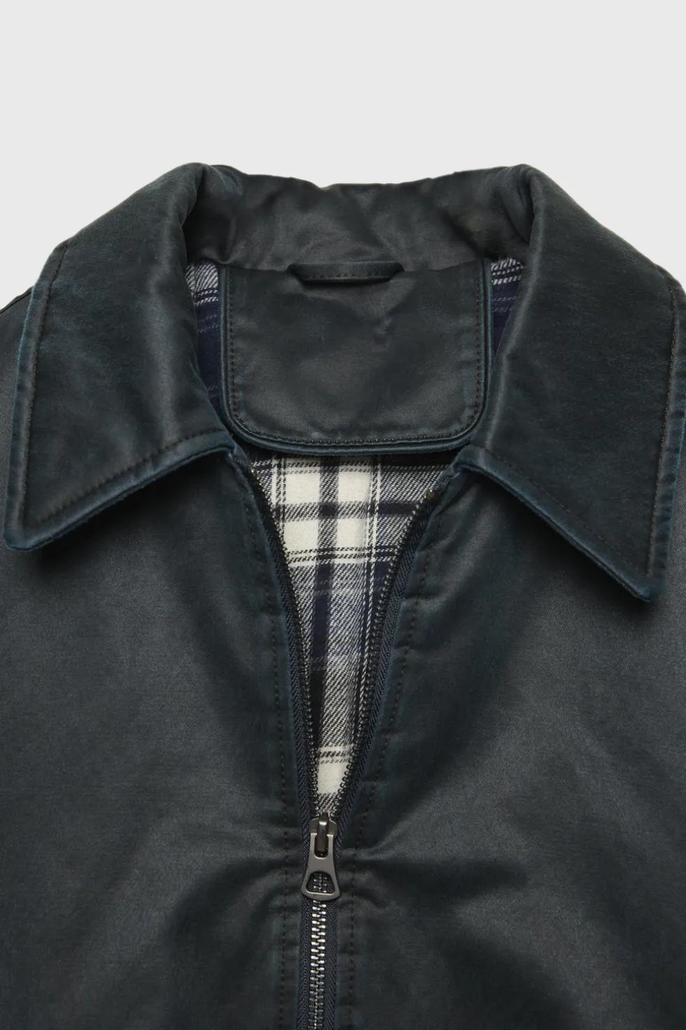 Z3D BLUSÃO ENCERADO GOLA-ZARA Discount