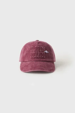 Z3D BONÉ EFEITO LAVADO COM TEXTO BORDADO-ZARA Store