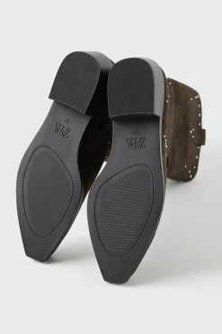 Z3D BOTA COWBOY CAMURÇA TACHAS-ZARA Flash Sale