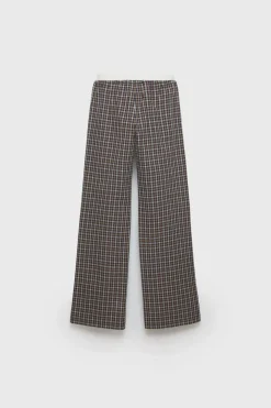 Z3D CALÇAS AOS QUADRADOS DUPLA CINTURA-ZARA Outlet