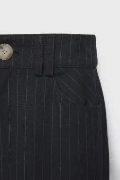 Z3D CALÇAS WIDE LEG RISCA DIPLOMÁTICA-ZARA Online