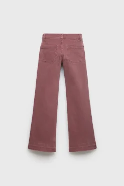 Z3D JEANS À BOCA DE SINO COM TACHAS-ZARA Hot