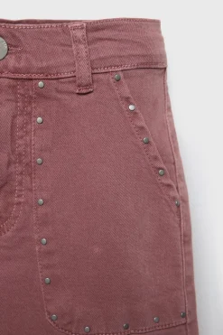 Z3D JEANS À BOCA DE SINO COM TACHAS-ZARA Hot