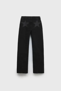 Z3D JEANS DE PERNA LARGA COM ESTRELAS-ZARA Best