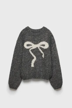Z3D SWEATER DE MALHA COM LAÇO-ZARA Outlet