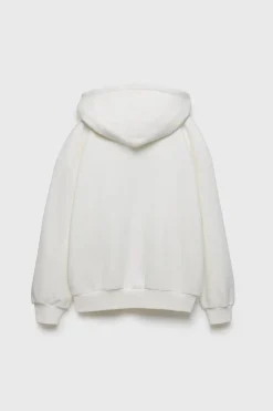 Z3D SWEATSHIRT CAPUZ TEXTO BORDADO-ZARA New