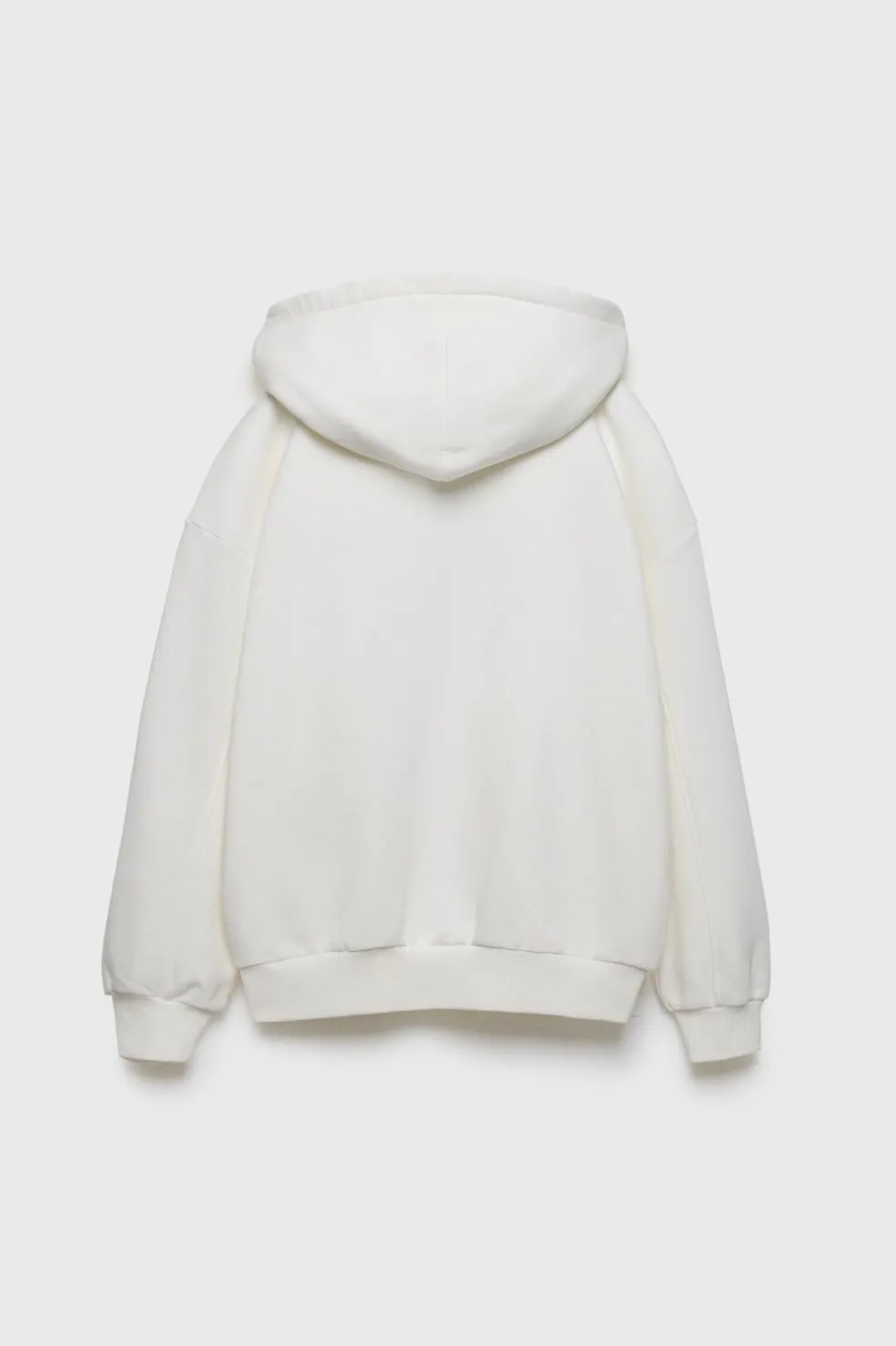 Z3D SWEATSHIRT CAPUZ TEXTO BORDADO-ZARA New