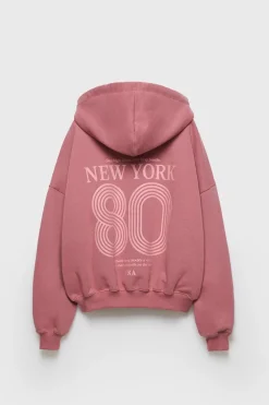 Z3D SWEATSHIRT OVERSIZE TEXTO-ZARA Cheap