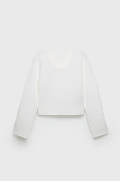 Z3D T-SHIRT COM NERVURAS E DECOTE EM PICO-ZARA Shop