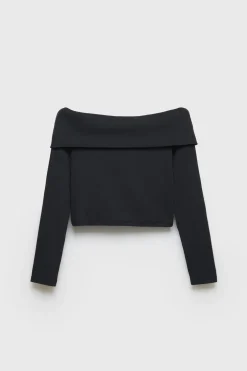 Z3D T-SHIRT DE OMBROS DESCOBERTOS-ZARA Best Sale